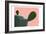 Cactus Slice 1-Sheldon Lewis-Framed Art Print