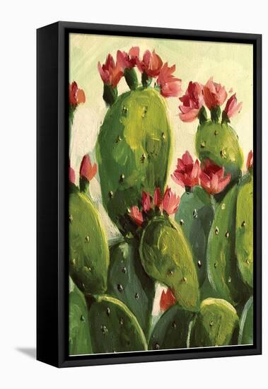 Cactus-Boho Hue Studio-Framed Stretched Canvas