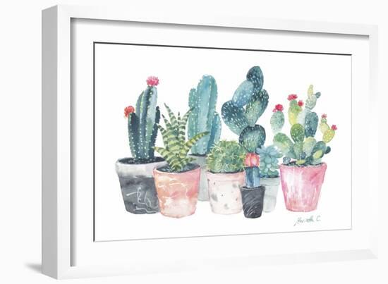 Cactus-Marietta Cohen Art and Design-Framed Giclee Print