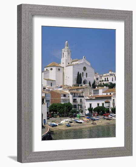 Cadaques, Costa Brava, Catalonia, Spain, Mediterranean-G Richardson-Framed Photographic Print