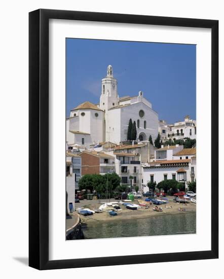 Cadaques, Costa Brava, Catalonia, Spain, Mediterranean-G Richardson-Framed Photographic Print