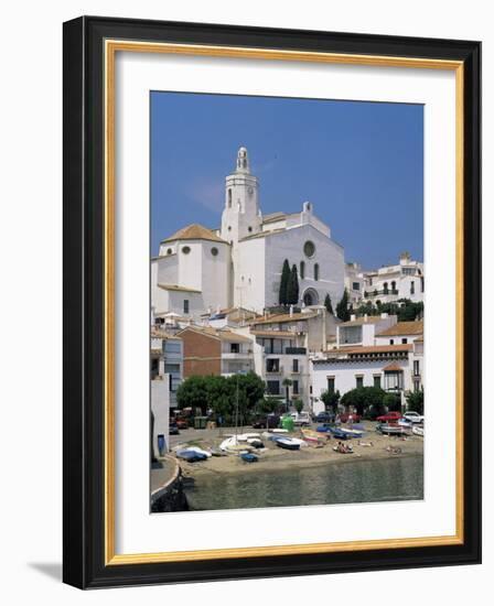 Cadaques, Costa Brava, Catalonia, Spain, Mediterranean-G Richardson-Framed Photographic Print