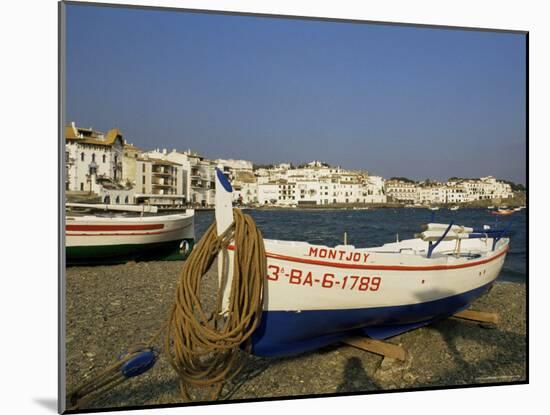 Cadaques Village, Girona, Catalonia, Spain, Mediterranean-Michael Busselle-Mounted Photographic Print