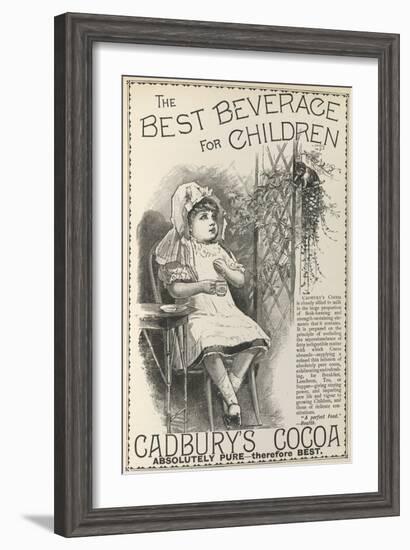 Cadburys Cocoa-null-Framed Giclee Print