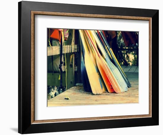 Caddo Canoes 2-Sonja Quintero-Framed Photographic Print