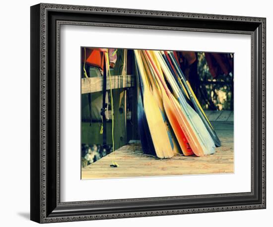 Caddo Canoes 2-Sonja Quintero-Framed Photographic Print