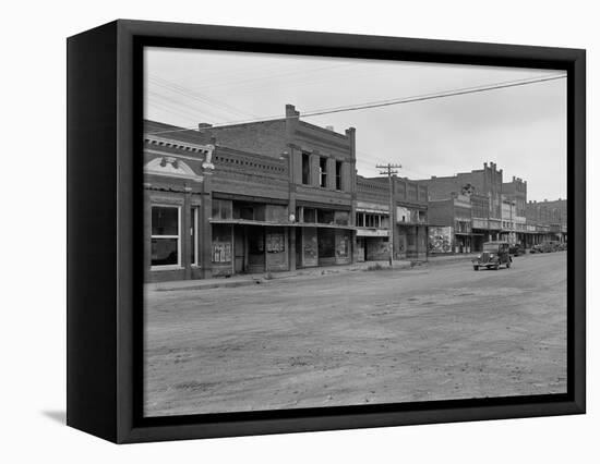 Caddo, Oklahoma, 1938-Dorothea Lange-Framed Premier Image Canvas