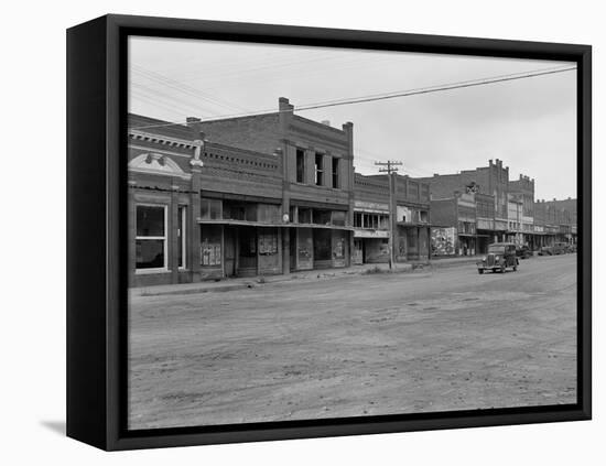 Caddo, Oklahoma, 1938-Dorothea Lange-Framed Premier Image Canvas