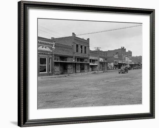 Caddo, Oklahoma, 1938-Dorothea Lange-Framed Photographic Print