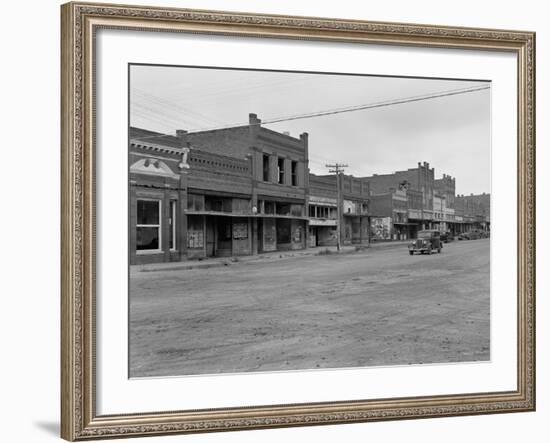 Caddo, Oklahoma, 1938-Dorothea Lange-Framed Photographic Print