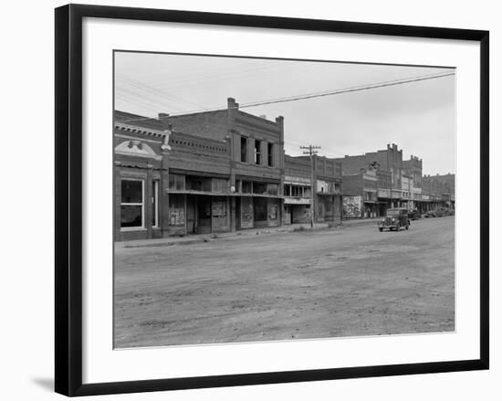 Caddo, Oklahoma, 1938-Dorothea Lange-Framed Photographic Print