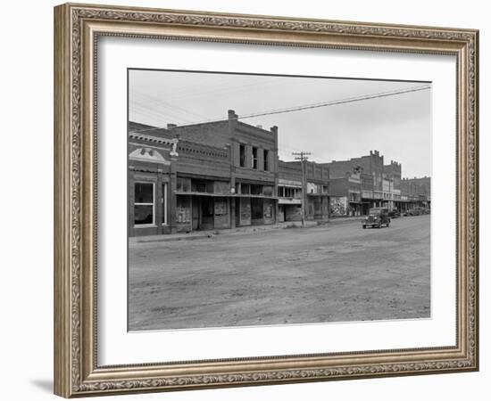 Caddo, Oklahoma, 1938-Dorothea Lange-Framed Photographic Print