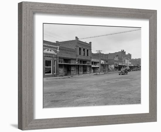 Caddo, Oklahoma, 1938-Dorothea Lange-Framed Photographic Print