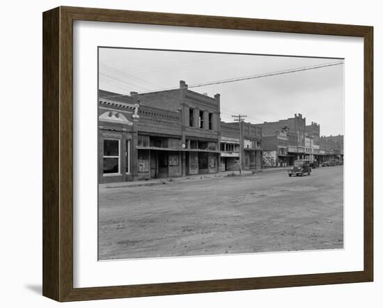 Caddo, Oklahoma, 1938-Dorothea Lange-Framed Photographic Print