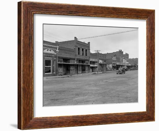 Caddo, Oklahoma, 1938-Dorothea Lange-Framed Photographic Print