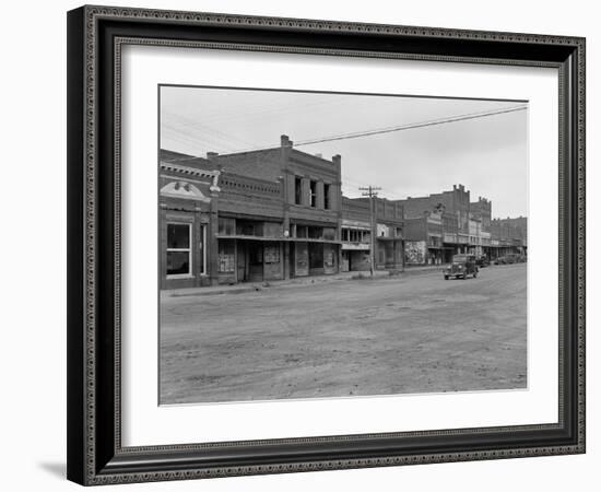 Caddo, Oklahoma, 1938-Dorothea Lange-Framed Photographic Print