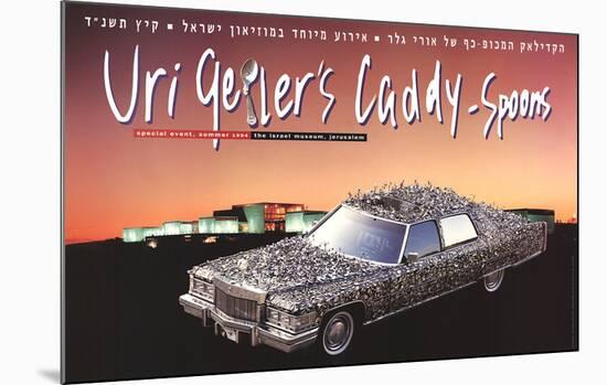 Caddy - Spoons-Uri Geller-Mounted Art Print