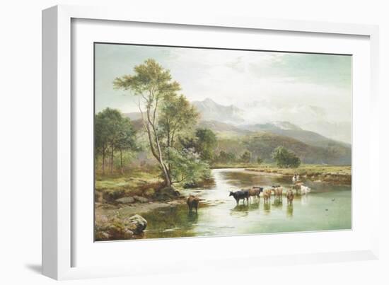 Cader Idris from the River Mawddach-Sidney Richard Percy-Framed Giclee Print