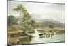 Cader Idris from the River Mawddach-Sidney Richard Percy-Mounted Giclee Print