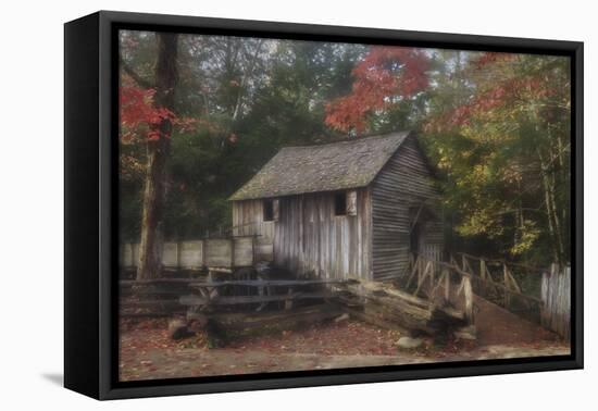 Cades Cove Grist Mill-Galloimages Online-Framed Premier Image Canvas