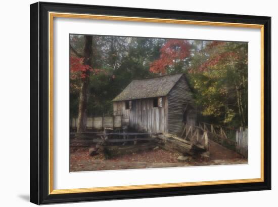 Cades Cove Grist Mill-Galloimages Online-Framed Photographic Print