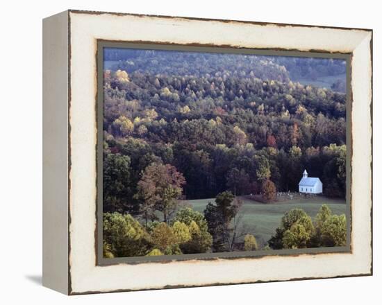 Cades Cove in Autumn-Karen Kasmauski-Framed Premier Image Canvas