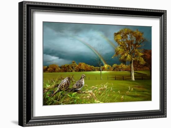 Cades Cove Rainbow-Spencer Williams-Framed Giclee Print