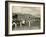 Cadets at Artillery Practice, US Military Academy, 1890s-null-Framed Giclee Print