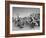 Cadets Running Through Obstacle Course During Training at a Us Navy Air Base-Dmitri Kessel-Framed Photographic Print