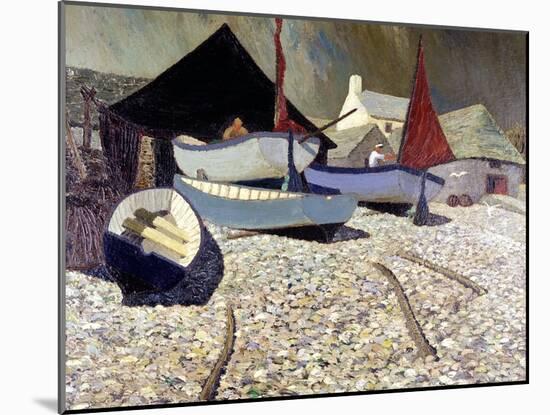 Cadgwith, the Lizard-Eric Hains-Mounted Giclee Print