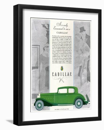 Cadillac 1932-null-Framed Art Print