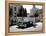 Cadillac Convertible in a Street Parade, USA, (C1958)-null-Framed Premier Image Canvas