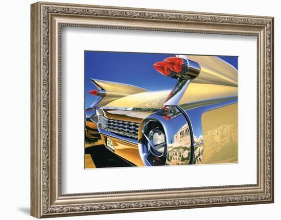 Cadillac Eldorado '59 in Athens-Graham Reynold-Framed Premium Giclee Print