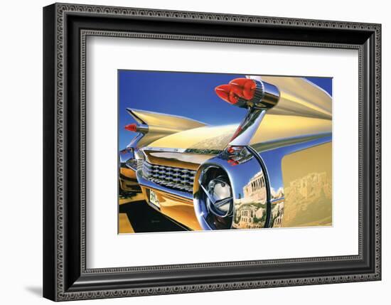 Cadillac Eldorado '59 in Athens-Graham Reynold-Framed Premium Giclee Print
