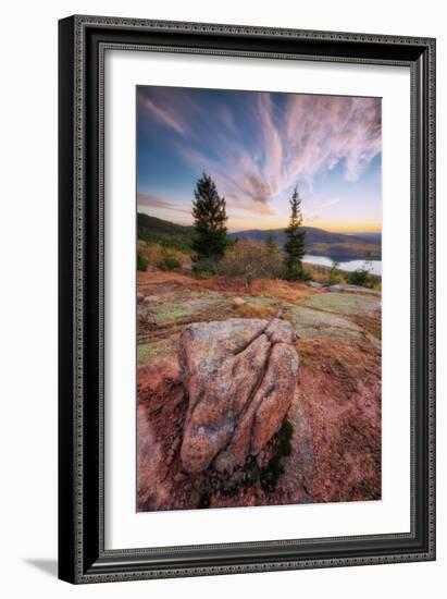 Cadillac Mountain Beauty-Vincent James-Framed Photographic Print