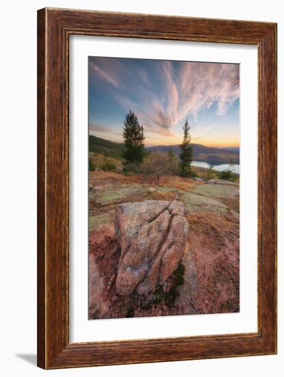 Cadillac Mountain Beauty-Vincent James-Framed Photographic Print