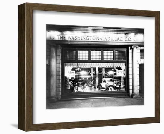 Cadillac Storefront, 1927-null-Framed Giclee Print