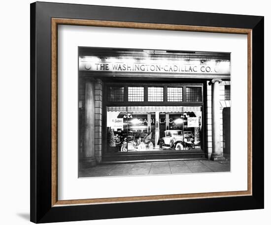 Cadillac Storefront, 1927-null-Framed Giclee Print