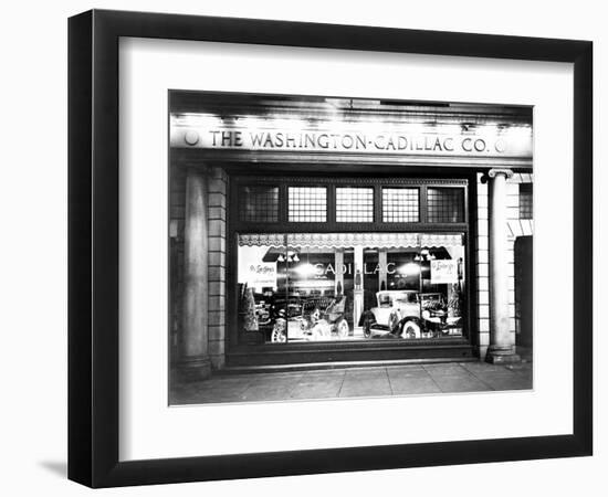 Cadillac Storefront, 1927-null-Framed Giclee Print