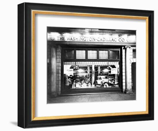 Cadillac Storefront, 1927-null-Framed Giclee Print