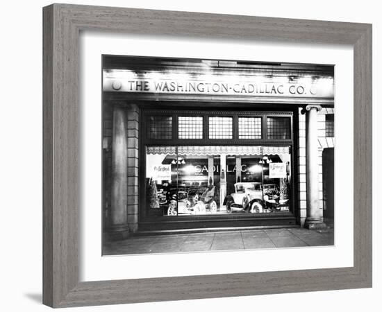 Cadillac Storefront, 1927-null-Framed Giclee Print