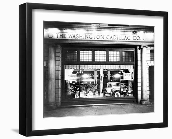 Cadillac Storefront, 1927-null-Framed Giclee Print