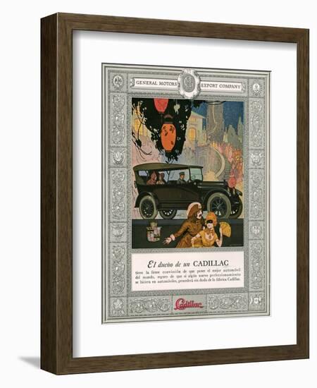 Cadillac, USA, 1920-null-Framed Giclee Print