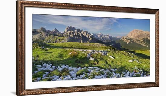 Cadini Di Misurina, Veneto, the Dolomites Mountains, Italy-Rainer Mirau-Framed Photographic Print