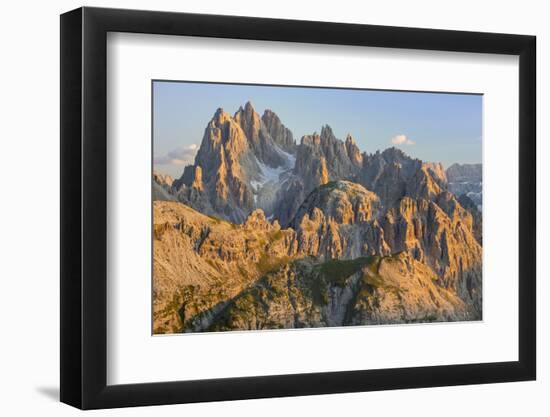 Cadini mountain group (Cima Cadin), Dolomites, Italy-John Guidi-Framed Photographic Print