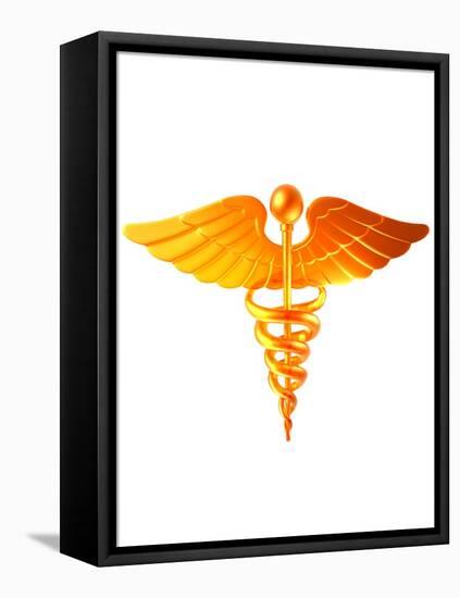 Caduceus, Artwork-Victor Habbick-Framed Premier Image Canvas