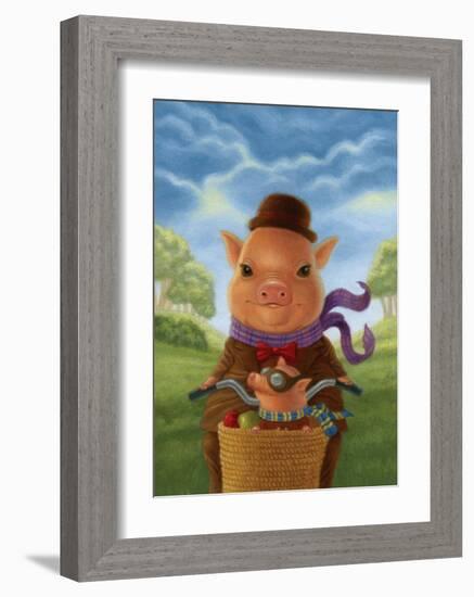 Cadwallader’s Fine Day Out-Gina Matarazzo-Framed Art Print