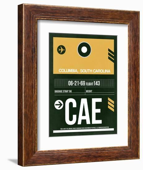 CAE Columbia Luggage Tag II-NaxArt-Framed Premium Giclee Print