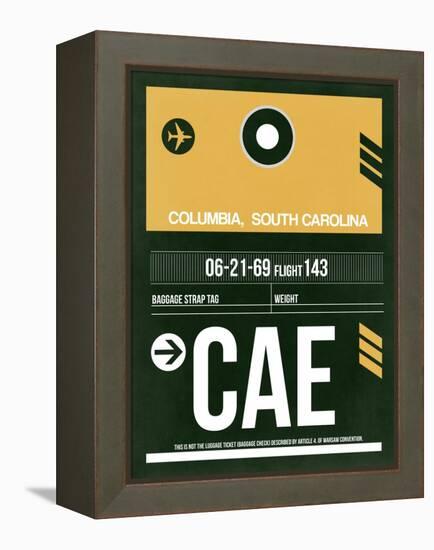 CAE Columbia Luggage Tag II-NaxArt-Framed Stretched Canvas