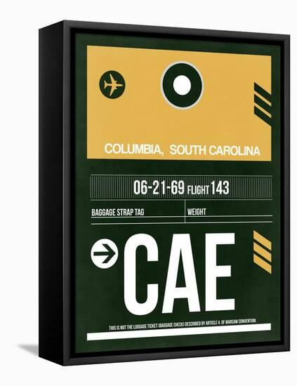 CAE Columbia Luggage Tag II-NaxArt-Framed Stretched Canvas